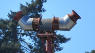 Sterling Model M Siren  Noon Whistle  Silverton Oregon 31624 [upl. by Dobb]