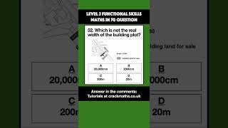 52 Using a Scale maths functionalskills [upl. by Innes866]