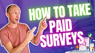 How to Take a Paid Survey StepbyStep Guide [upl. by Arnaud]