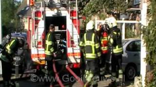 Woningbrand Radboud Huizen 25 April 2011 wwwGooiNieuwsnl 230 [upl. by Enihpad]