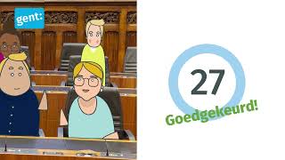 De Gentse gemeenteraad zo zit dat in elkaar [upl. by Najib]