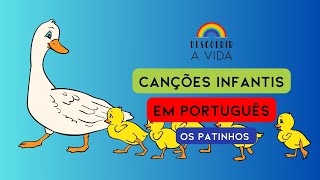 🦆TODOS OS PATINHOS 🌈Descobrir Canções Infantis em Português 🎵 [upl. by Stanleigh75]