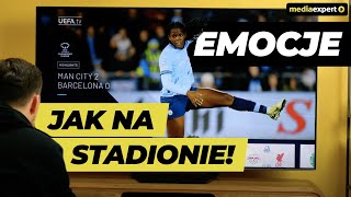 Sport jak na żywo z telewizorem Hisense 75U7NQ  Media Expert [upl. by Asenev]