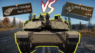 Swarm the Abrams  War Thunder Custom Games  Old vs New [upl. by Melli]