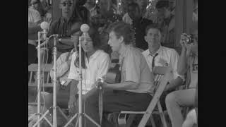 Bob Dylan amp Joan Baez  With God On Our Side Live At Newport Folk Festival  1963  4K Restoration [upl. by Eimarej]