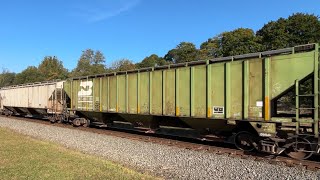 NS Manifest freight K76 at PU tower in Phillipsburg [upl. by Erich531]