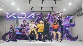 KDA  POPSTARS League of Legends Dance Cover by FRIES BEFORE GUYS [upl. by Eenimod]