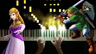 Sarias SongLost Woods Piano Tutorial  The Legend of Zelda Ocarina of Time [upl. by Madaih]