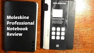 Moleskine Folio Professional Notebook Walk ThruReview [upl. by Elia]