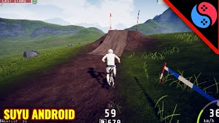 Descenders Gameplay on Suyu Android NCE  Poco F4 Best Settings [upl. by Tigges]