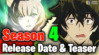 The Rising of the Shield Hero Season 4 Release Date amp Teaser Trailer Latest Updates Coming in 2025 [upl. by Blinny]