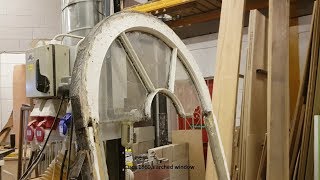 Building a Victorian arched window part1 [upl. by Nylegna]