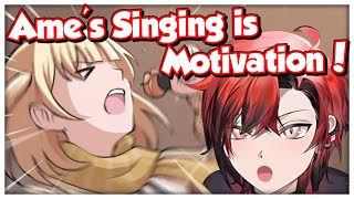 Flay Get Motivated by How Far Ame Improved in Her Singing [upl. by Nomaid135]