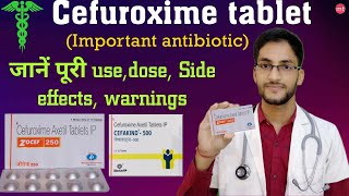 Cefuroxime axetil 500mgCeftum 250mg usesdose Side effectsZocef 500mg tabletMedicine Talk [upl. by Inna]