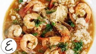 Mr Johns Chorizo and Seafood Gumbo  Emeril Lagasse [upl. by Turino]