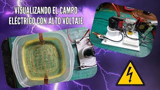 Demostrador de campos eléctricos  TEI Inacap Vespertino 2024 [upl. by Adnawahs]