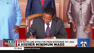 Government signs gazette notice that raises minimum wage by 6 [upl. by Angelina]