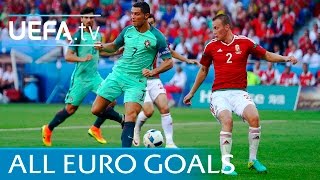 All 108 UEFA EURO 2016 goals Watch every one [upl. by Ebner]