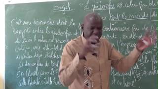 Dissertation philosophique par Songué Diouf thèse et antithèse [upl. by Perlis]