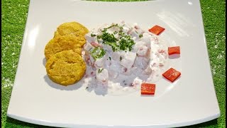 Receta Ceviche de tilapia en leche de coco [upl. by Brote]