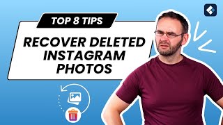 8 Tips to Recover Deleted Instagram Photos 2024 New Guide [upl. by Ahsatak868]