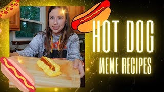 Hot Dog Meme Recipes [upl. by Tullus]