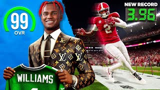 I TRADED UP TO 1 TO DRAFT THE BEST PLAYER IN THE NATION Jets S4 [upl. by Guglielma]