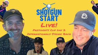 Presidents Cup Day 2  The Shotgun Start [upl. by Ekez]