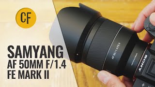 Samyang AF 50mm f14 FE Mark 2 lens review Fullframe amp APSC [upl. by Gnos]