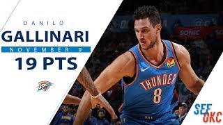 Danilo Gallinaris Full Highlights 19 PTS vs Warriors  201920 NBA Season  11919 [upl. by Halland599]