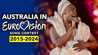 Australia in Eurovision Song Contest 🇦🇺 2024  2015 RECAP [upl. by Amyas]