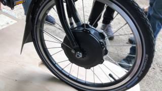 The New Brompton Electric folding bike [upl. by Ateiluj]