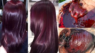 I apply It on My Hair 👆🏼 amp see the Magic  How To Color Hair at Home Naturally [upl. by Mullac]