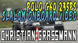 Christian Graßmann  Polo G60 235PS  Slalomrennen  THEIBACHPERFORMANCE [upl. by Nelia865]