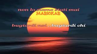 Umberto Balsamo Bugiardi noi Karaoke [upl. by Pears]