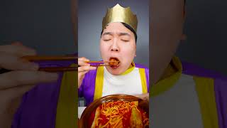 Spicy Food Challenge Lobster Kielbasa Sausage Mukbang  TikTok Funny Videos  HUBA shorts [upl. by Namlas]