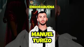 Enhorabuena  MTZ Manuel Turizo Letra  Lyrics shorts [upl. by Oznerol]