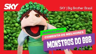 Marcelinho comenta os melhores monstros do BBB  SKY [upl. by Netti]