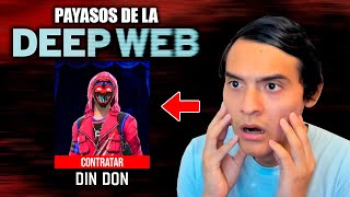 ENTRO A LA DEEP WEB Y CONTRATO AL PAYASO DIN DON 😰 ESTO PASO Free Fire [upl. by Winograd]