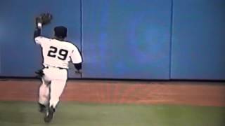 Gerald Williams Saves Dwight Goodens No Hitter Robbing ARod [upl. by Millur288]