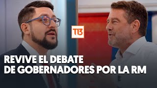 Orrego vs Orrego Revive el debate completo de los candidatos a la Gobernación Metropolitana [upl. by Tristan]