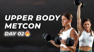 30Minute Upper Body MetCon 100 Push Ups [upl. by Corry]