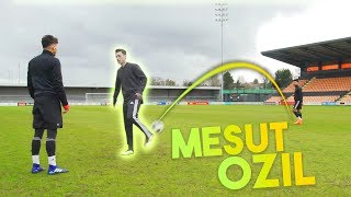 MESUT ÖZIL CRAZY SKILLS CROSSBAR AND MORE [upl. by Yrgoerg290]