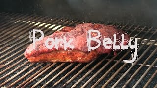 MothersBBQ  Smoked Pork Belly on the RecTec Pellet Smoker [upl. by Eihcir53]