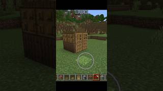 2 × 2 house Minecraft shorts [upl. by Ystap]