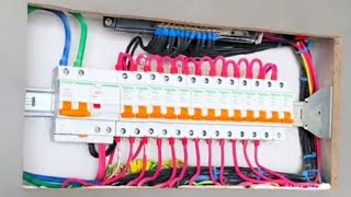 How to assemble and install a household distribution box [upl. by Torre]