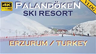 Discover Erzurum Palandoken Ski Resort  Turkey Winter Destinations  4K ULTRA HD  VLOG [upl. by Lein]