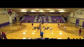 Nooksack Valley vs Blaine High School Girls Varsity Volleyball [upl. by Egduj]