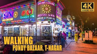 PONDY BAZAAR  TNAGAR PONDY BAZAAR  PONDY BAZAAR CHENNAI  STREET SHOPPING  TNAGAR [upl. by Ainekahs]