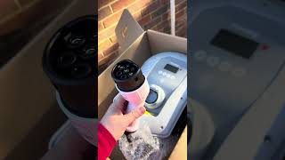 EV charger point type2 unboxing Zappi my energy evcharging zappi myenergy shorts [upl. by Venetia637]